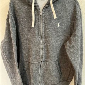 Polo Gray Hoodie Men’s Excellent Condition